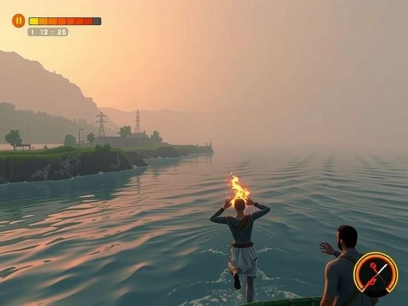 Ganges Voyageur gameplay showing mythological battle